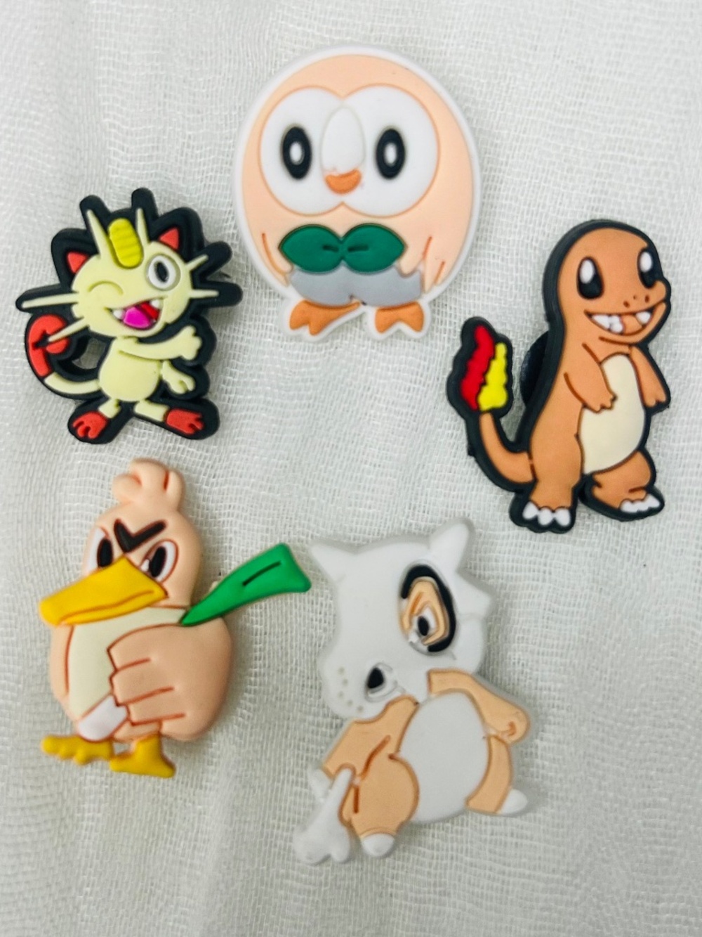 Pokemon Croc Charms, Jibbitz - Set #68